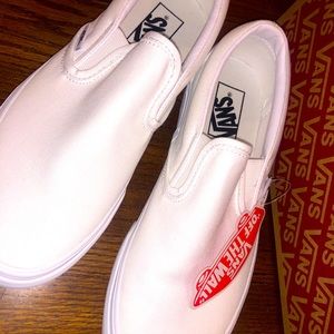 Classic White Slip-On Vans